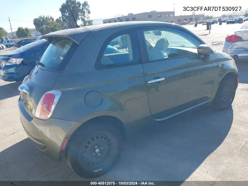 3C3CFFAR7DT530927 2013 Fiat 500 Pop