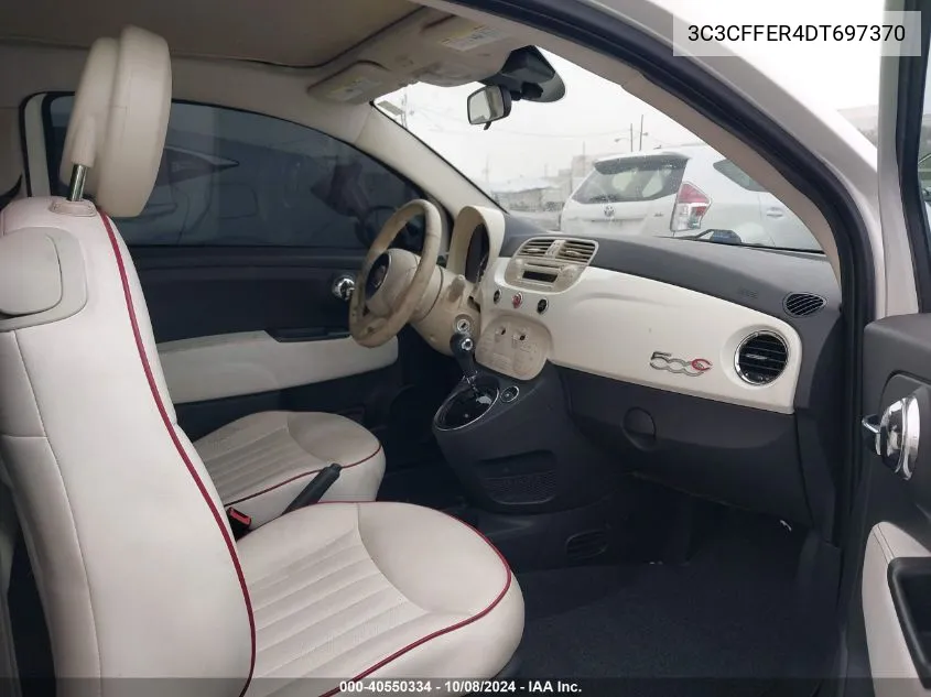 3C3CFFER4DT697370 2013 Fiat 500C Lounge