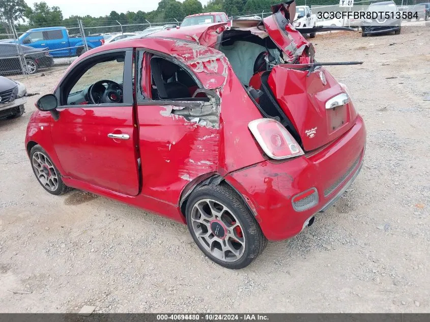 3C3CFFBR8DT513584 2013 Fiat 500 Sport