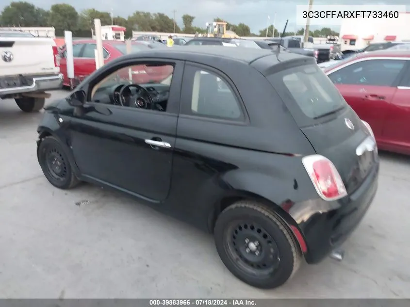 3C3CFFARXFT733460 2015 Fiat 500 Pop