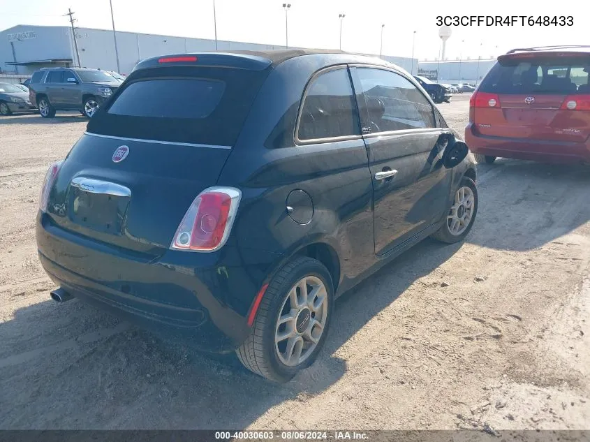 3C3CFFDR4FT648433 2015 Fiat 500C Pop