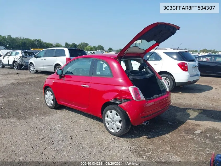 3C3CFFAR8FT504307 2015 Fiat 500 Pop