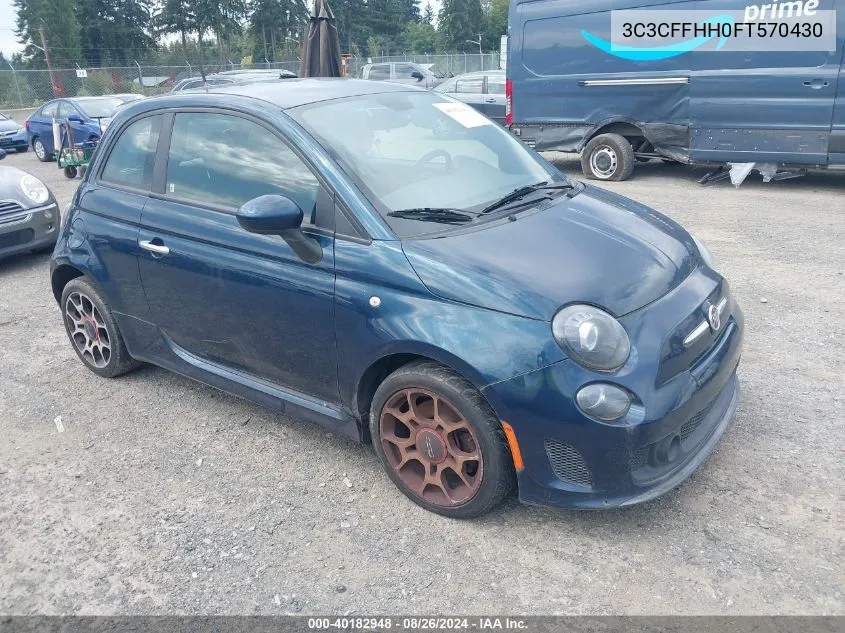 3C3CFFHH0FT570430 2015 Fiat 500 Turbo