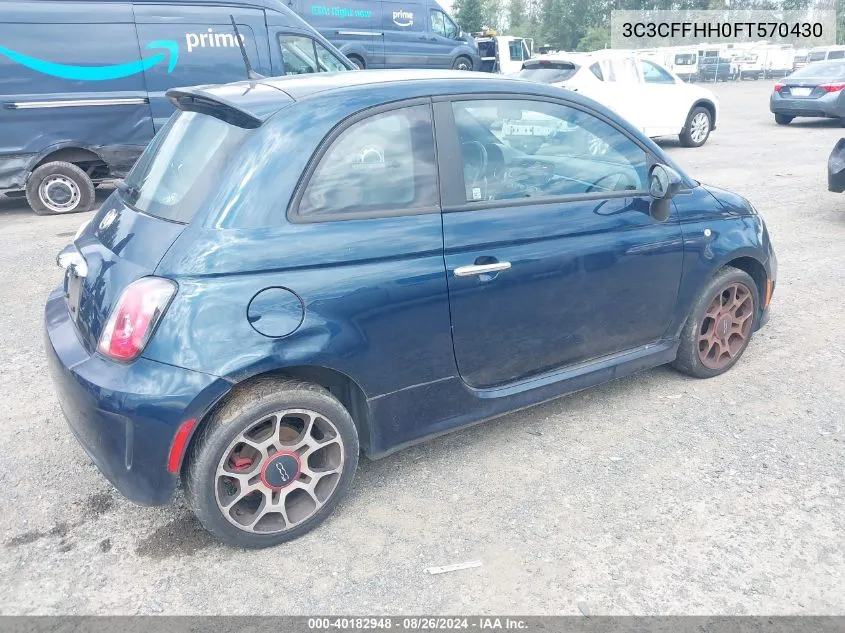 3C3CFFHH0FT570430 2015 Fiat 500 Turbo