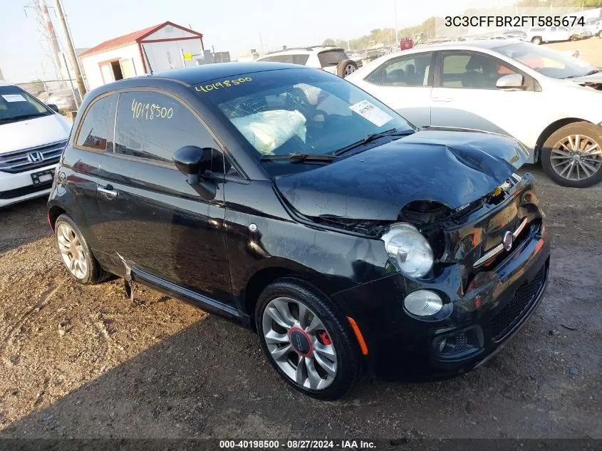 3C3CFFBR2FT585674 2015 Fiat 500 Sport