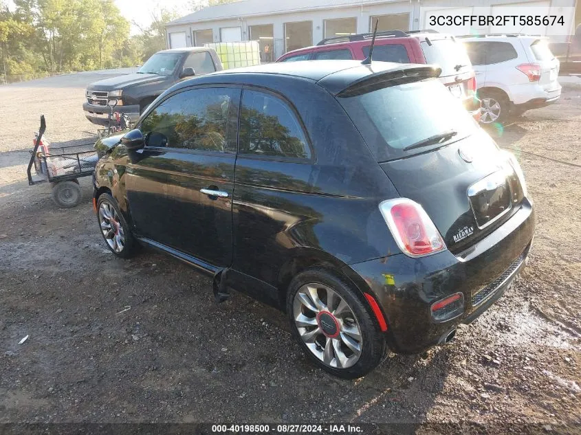 3C3CFFBR2FT585674 2015 Fiat 500 Sport