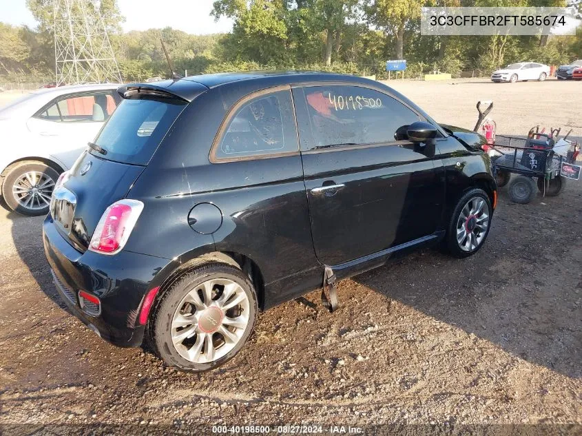 3C3CFFBR2FT585674 2015 Fiat 500 Sport