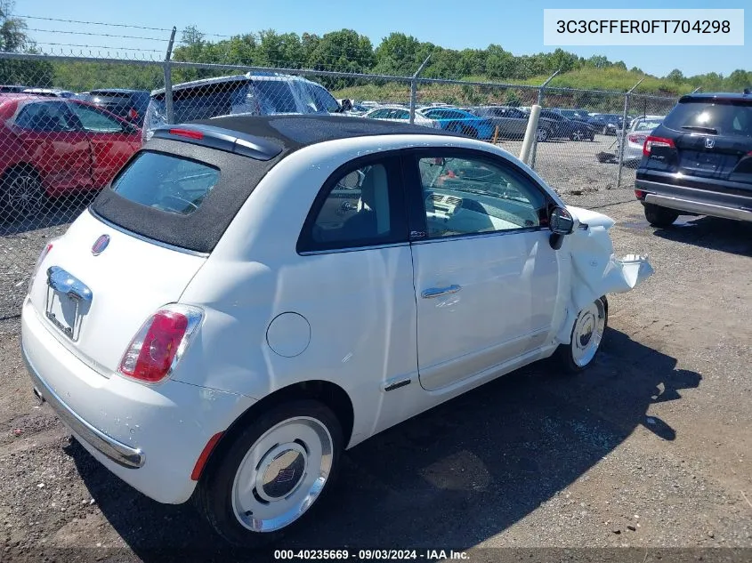 3C3CFFER0FT704298 2015 Fiat 500C 1957 Edition