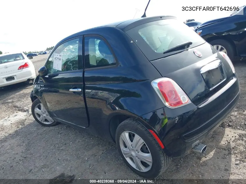 3C3CFFAR0FT642696 2015 Fiat 500 Pop