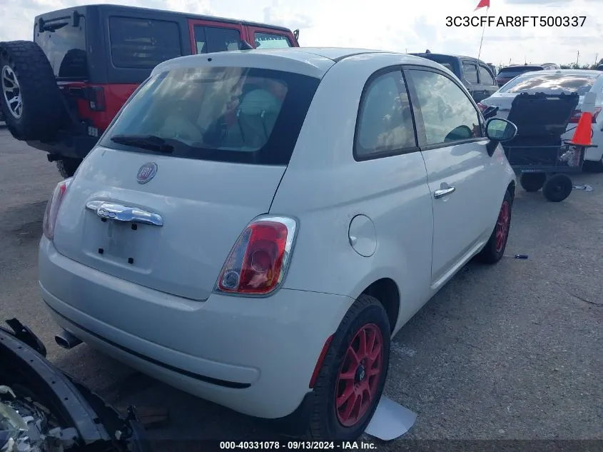 3C3CFFAR8FT500337 2015 Fiat 500 Pop