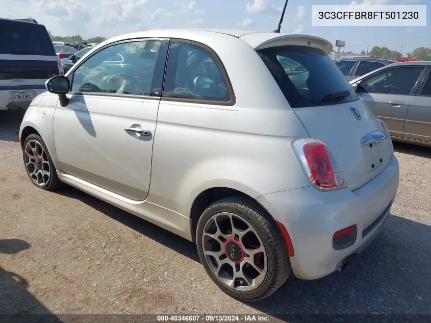 3C3CFFBR8FT501230 2015 Fiat 500 Sport