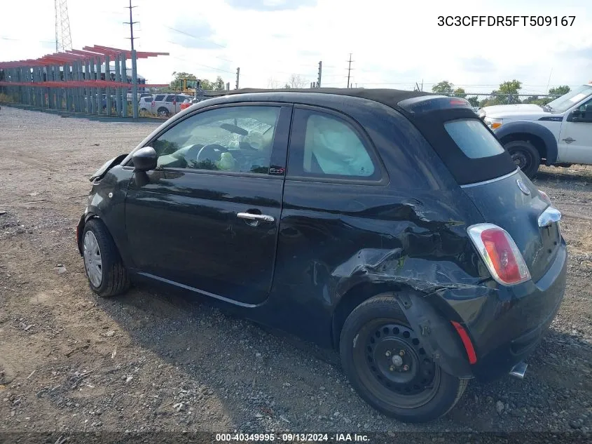 3C3CFFDR5FT509167 2015 Fiat 500C Pop