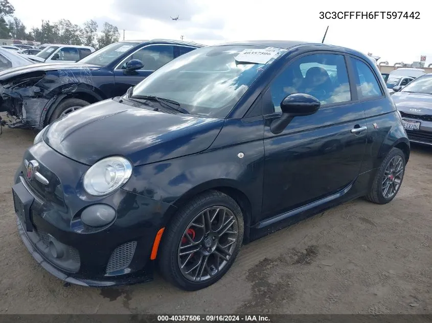 3C3CFFFH6FT597442 2015 Fiat 500 Abarth