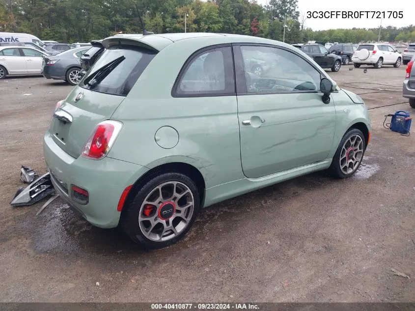 3C3CFFBR0FT721705 2015 Fiat 500 Sport