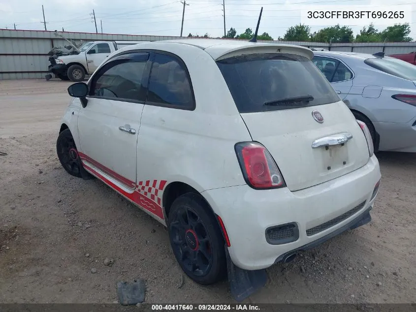 3C3CFFBR3FT696265 2015 Fiat 500 Sport