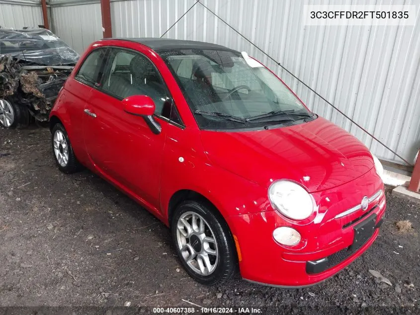 3C3CFFDR2FT501835 2015 Fiat 500C Pop