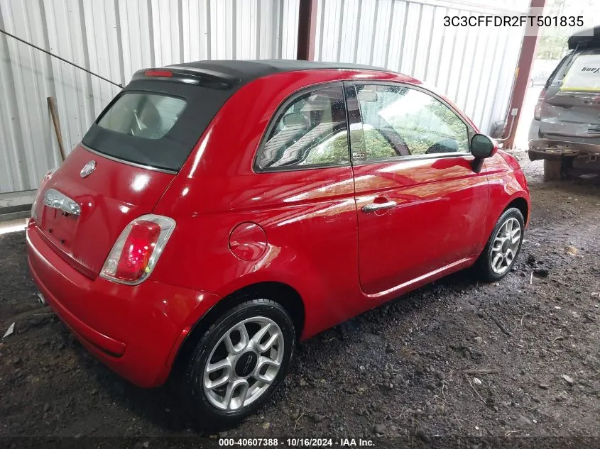 3C3CFFDR2FT501835 2015 Fiat 500C Pop