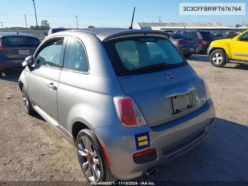 2015 Fiat 500 Sport VIN: 3C3CFFBR9FT676764 Lot: 40868571