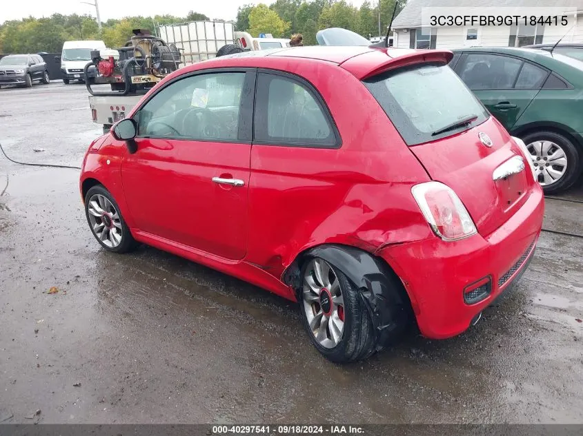 3C3CFFBR9GT184415 2016 Fiat 500 Sport