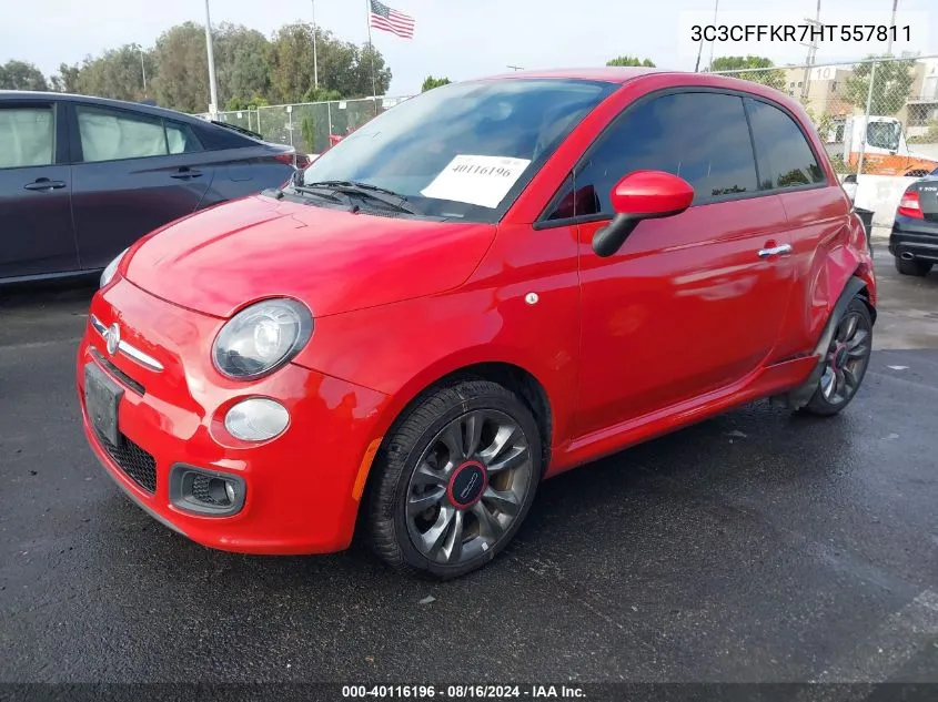 3C3CFFKR7HT557811 2017 Fiat 500 Pop