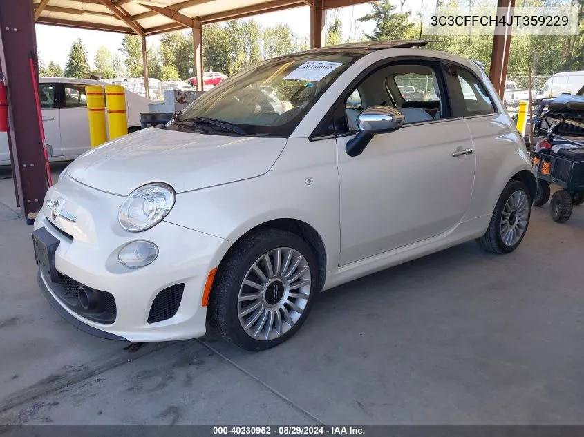 3C3CFFCH4JT359229 2018 Fiat 500 Lounge