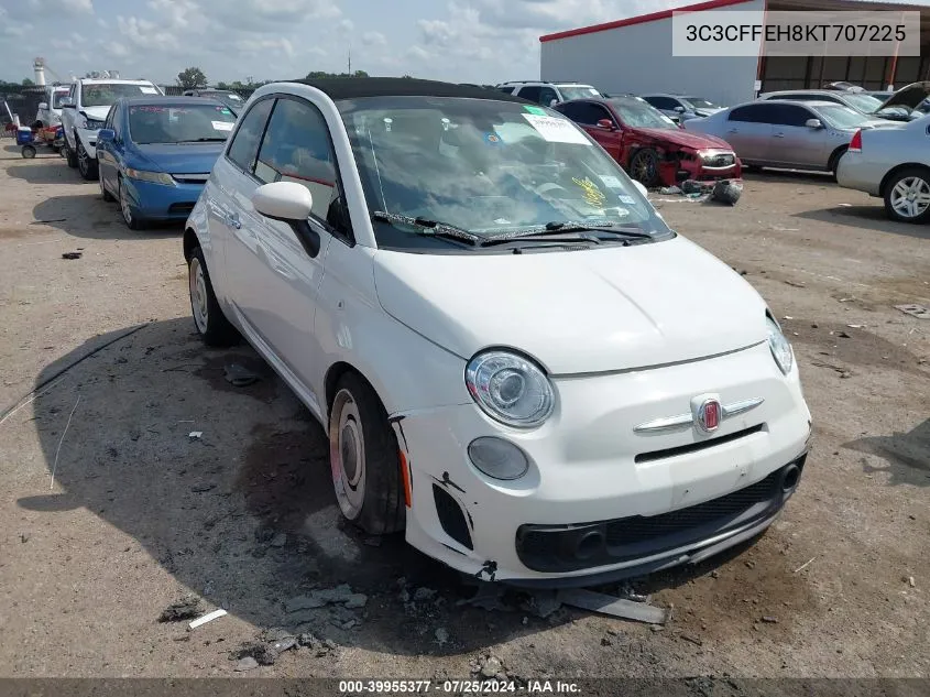 3C3CFFEH8KT707225 2019 Fiat 500C Retro