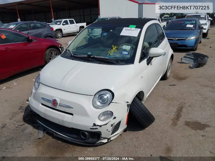 3C3CFFEH8KT707225 2019 Fiat 500C Retro