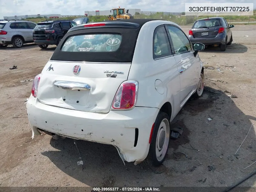 3C3CFFEH8KT707225 2019 Fiat 500C Retro