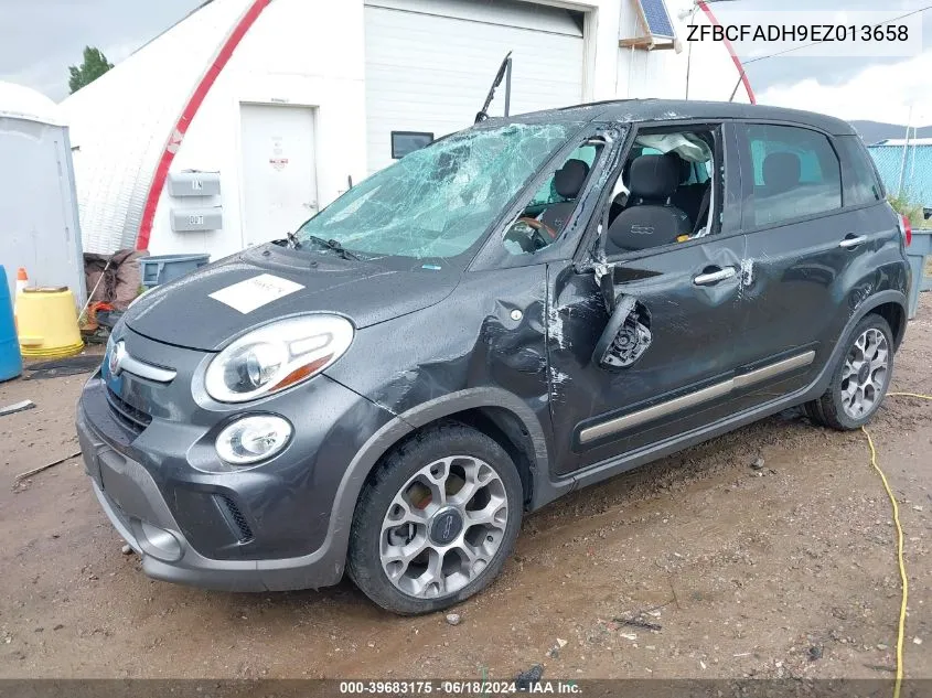 2014 Fiat 500L Trekking VIN: ZFBCFADH9EZ013658 Lot: 39683175