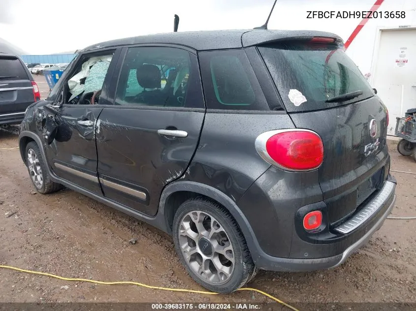 ZFBCFADH9EZ013658 2014 Fiat 500L Trekking