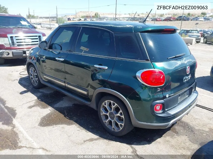 ZFBCFADH2EZ009063 2014 Fiat 500L Trekking