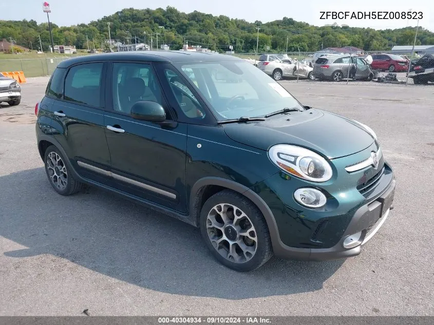 2014 Fiat 500L Trekking VIN: ZFBCFADH5EZ008523 Lot: 40304934