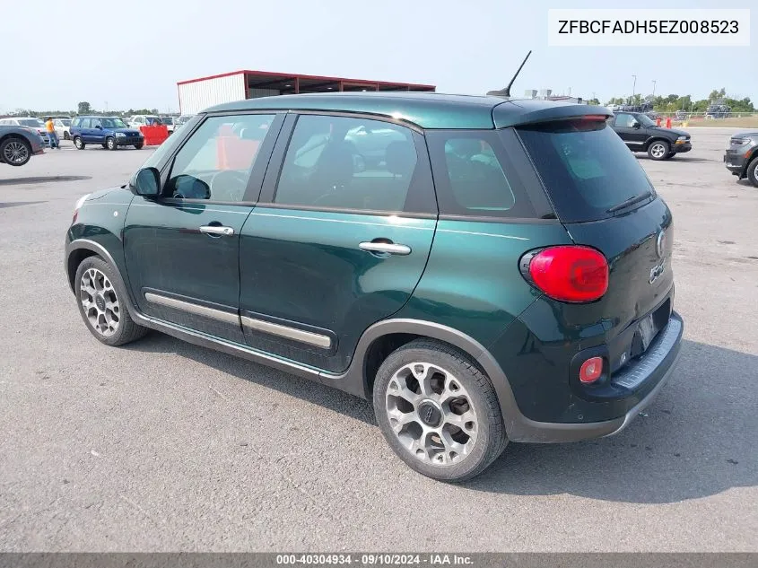 2014 Fiat 500L Trekking VIN: ZFBCFADH5EZ008523 Lot: 40304934