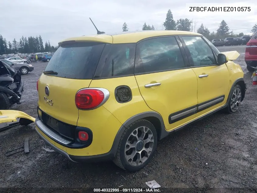 2014 Fiat 500L Trekking VIN: ZFBCFADH1EZ010575 Lot: 40322995