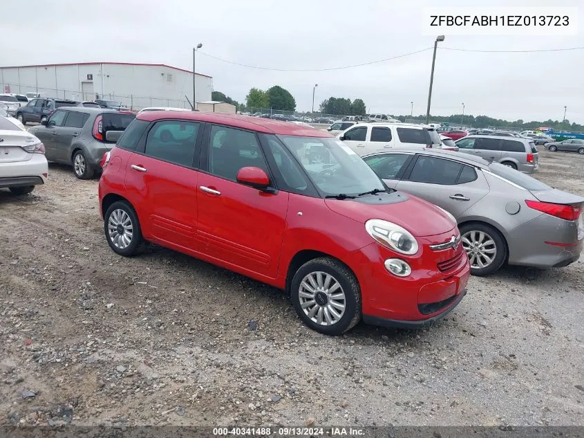 2014 Fiat 500L Easy VIN: ZFBCFABH1EZ013723 Lot: 40341488