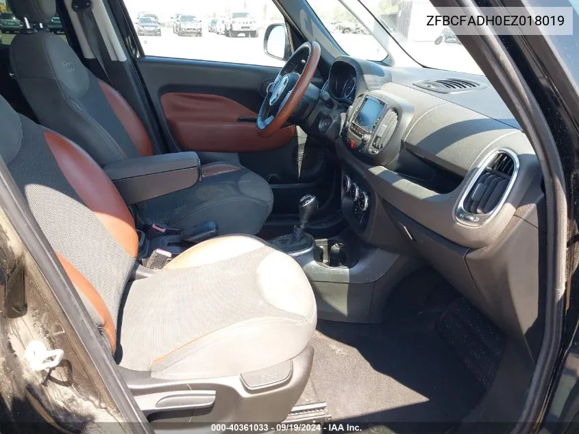 ZFBCFADH0EZ018019 2014 Fiat 500L Trekking