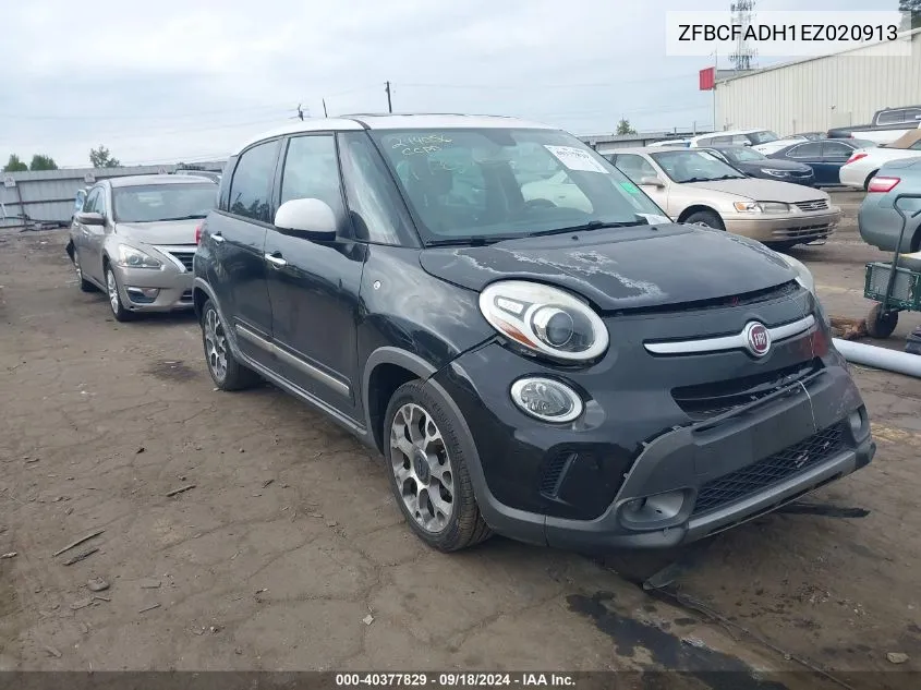 ZFBCFADH1EZ020913 2014 Fiat 500L Trekking