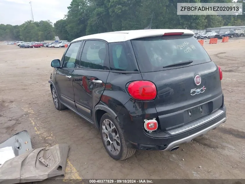 ZFBCFADH1EZ020913 2014 Fiat 500L Trekking