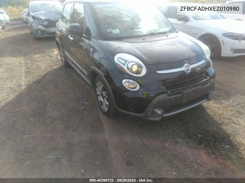 ZFBCFADHXEZ010980 2014 Fiat 500L Trekking