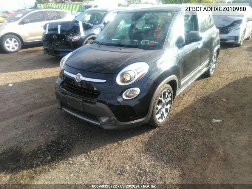 ZFBCFADHXEZ010980 2014 Fiat 500L Trekking