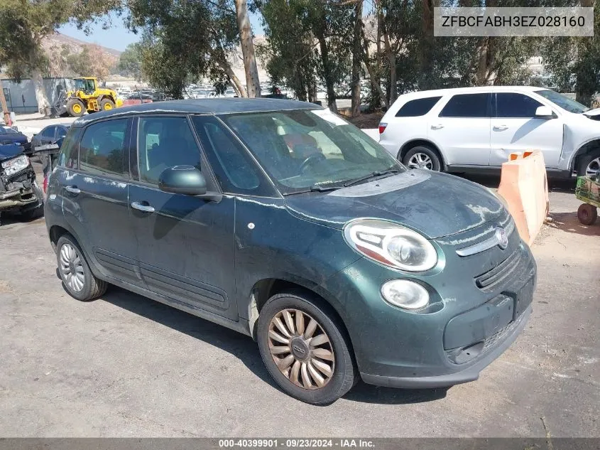 2014 Fiat 500L Easy VIN: ZFBCFABH3EZ028160 Lot: 40399901