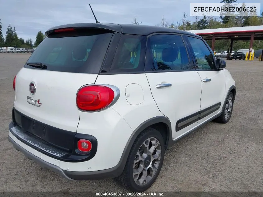 ZFBCFADH3EZ006625 2014 Fiat 500L Trekking