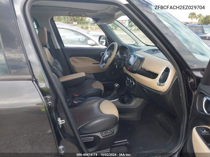 ZFBCFACH2EZ029704 2014 Fiat 500L Lounge