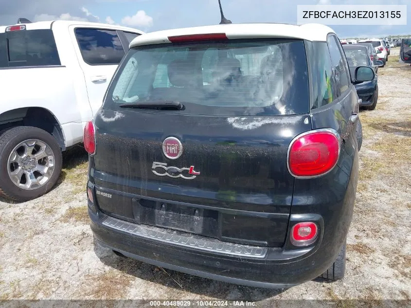 2014 Fiat 500L Lounge VIN: ZFBCFACH3EZ013155 Lot: 40489029