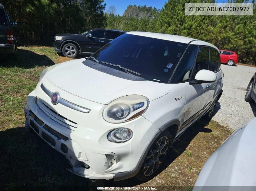 2014 Fiat 500L VIN: ZFBCFADH6EZ007977 Lot: 40528108