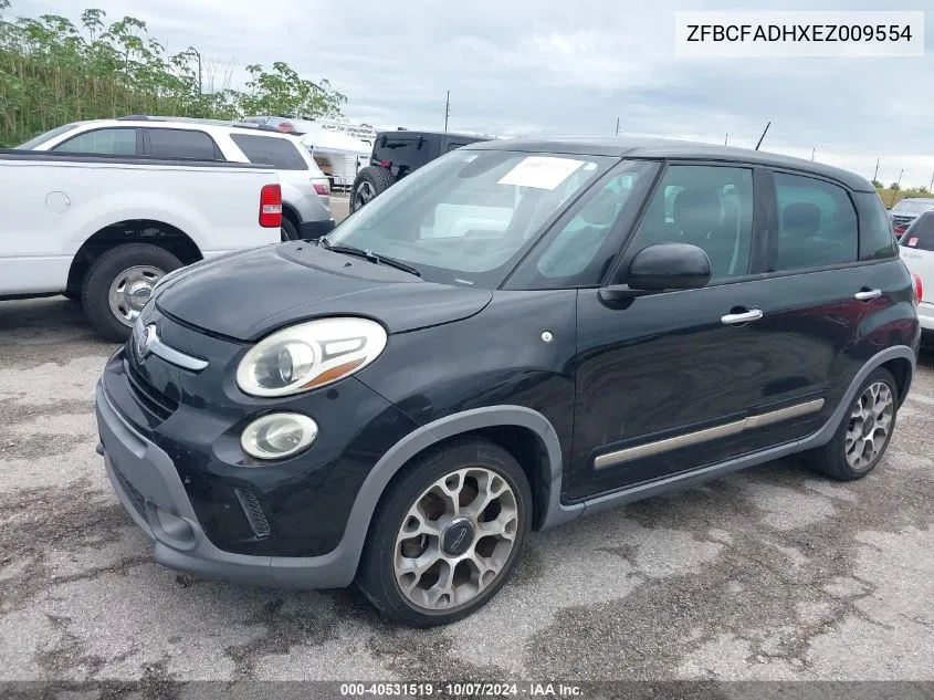 ZFBCFADHXEZ009554 2014 Fiat 500L Trekking