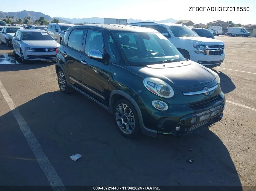 2014 Fiat 500L Trekking VIN: ZFBCFADH3EZ018550 Lot: 40721440