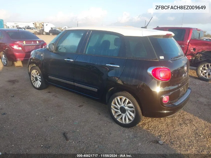 2014 Fiat 500L Lounge VIN: ZFBCFACH8EZ009649 Lot: 40821717