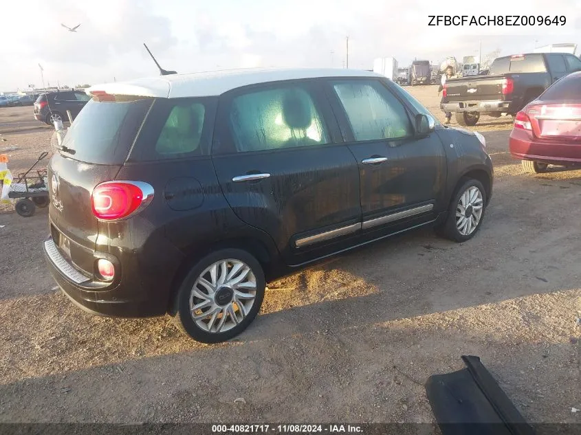 2014 Fiat 500L Lounge VIN: ZFBCFACH8EZ009649 Lot: 40821717