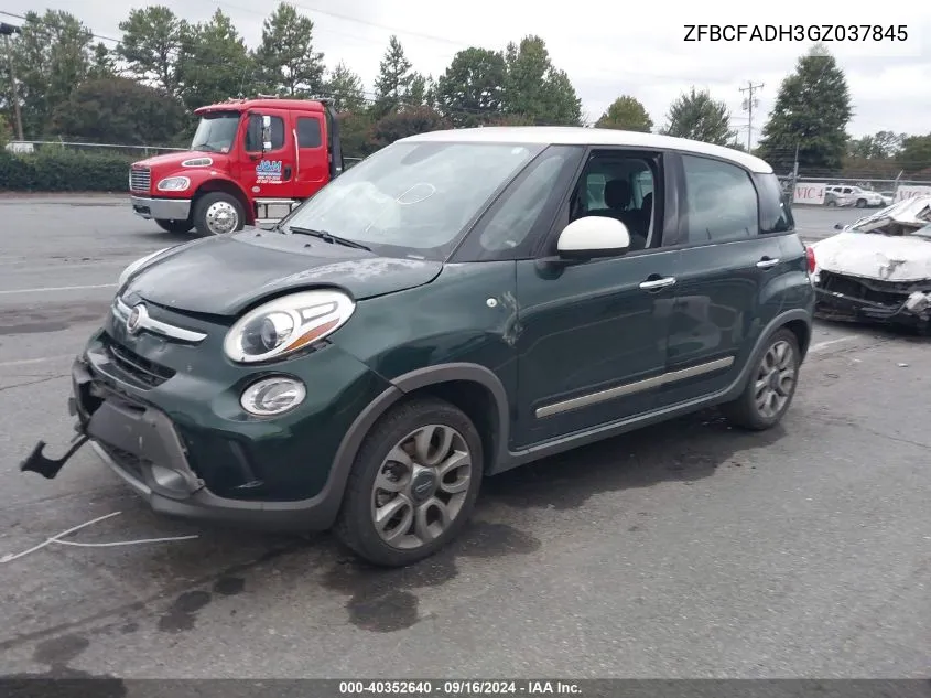 ZFBCFADH3GZ037845 2016 Fiat 500L Trekking